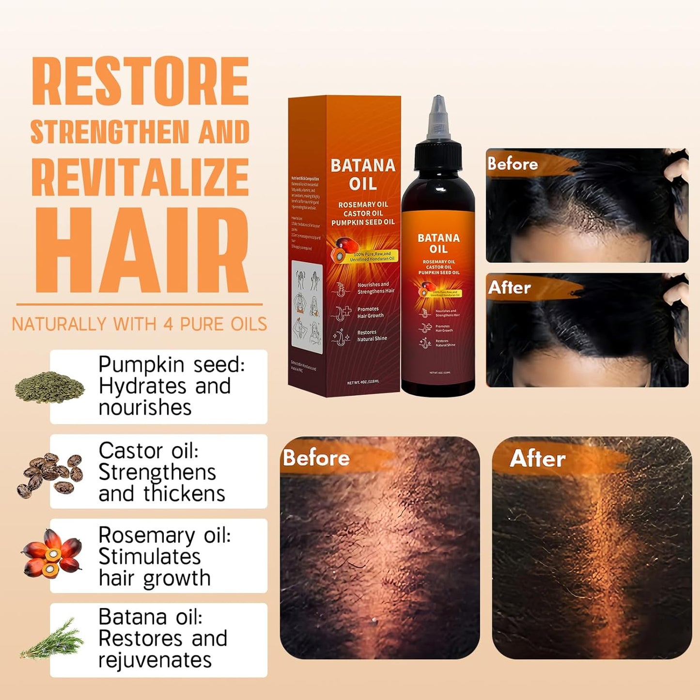 Viral Batana Hair Growth Formula